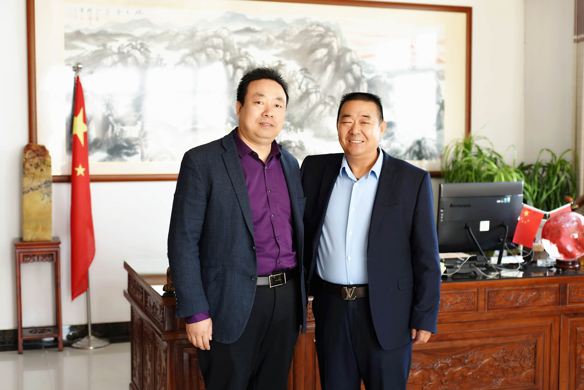 省汽配商會常務副會長倪付慶來集團參觀考察